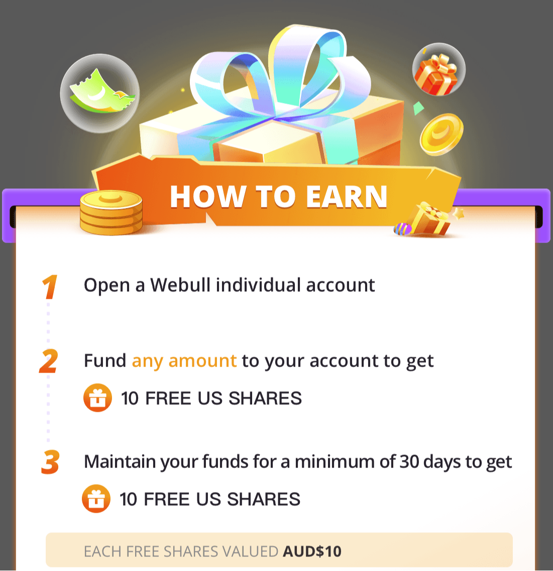 webull referral code page